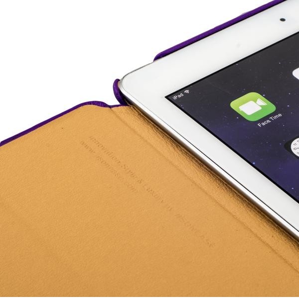 Чехол JisonCase Premium Leather Smart Case Violet для iPad Air/iPad Air 2