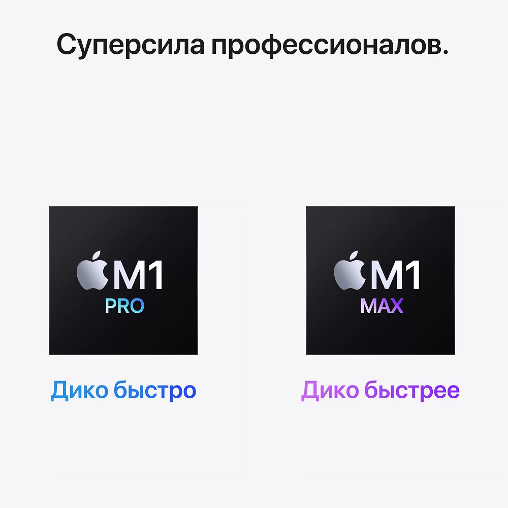 Ноутбук Apple MacBook Pro 16 2021 M1 Pro (16.2/3456x2234/16GB/512GB SSD/Apple graphics 16-core) Silver (MK1E3RU/A)