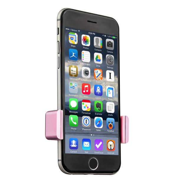 Автомобильный держатель COTEetCI Base2 Vent Car Holder Aluminum (CS2092-PK) Pink для iPhone