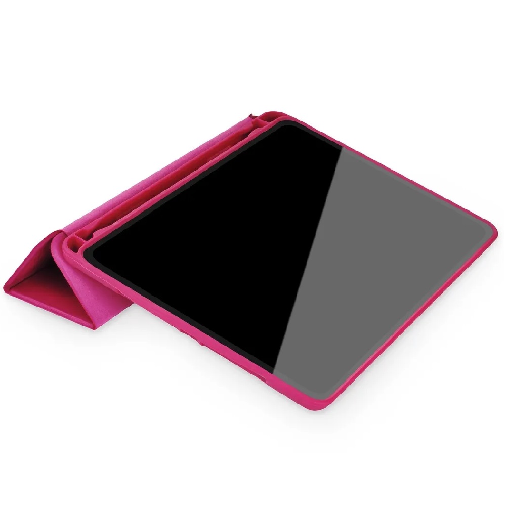 Чехол-книжка Gurdini Leather Series (pen slot) для iPad Pro 12.9 (2020-2022)/Air 13 (2024/2025) Rose Red
