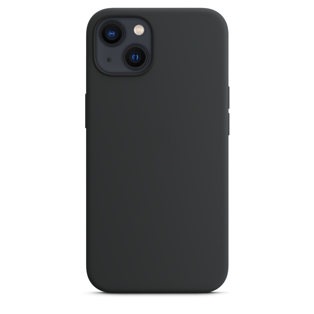 Силиконовый чехол Naturally Silicone Case with MagSafe Midnight для iPhone 13