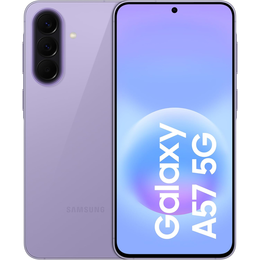 Смартфон Samsung Galaxy A57 5G 12/512GB Dual: nano SIM + eSIM Lilac (SM-A576B)
