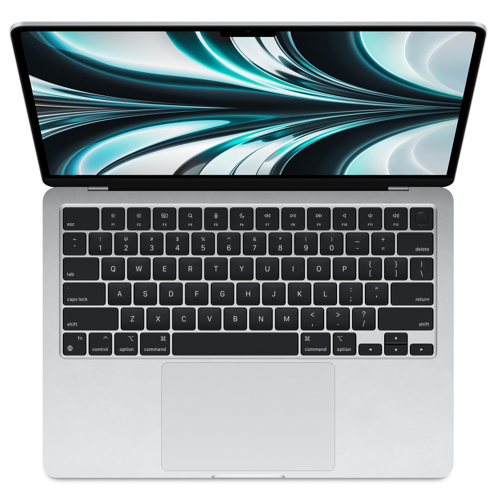 Ноутбук Apple MacBook Air 13 2022 M2 (13.6/2560x1664/16GB/256GB SSD/Apple graphics 8-core) Silver (MC7V4)