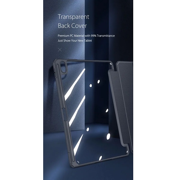 Чехол-книжка Dux Ducis для iPad 10.9 (2022)/11 (2025 A16) Domo Toby Series Black