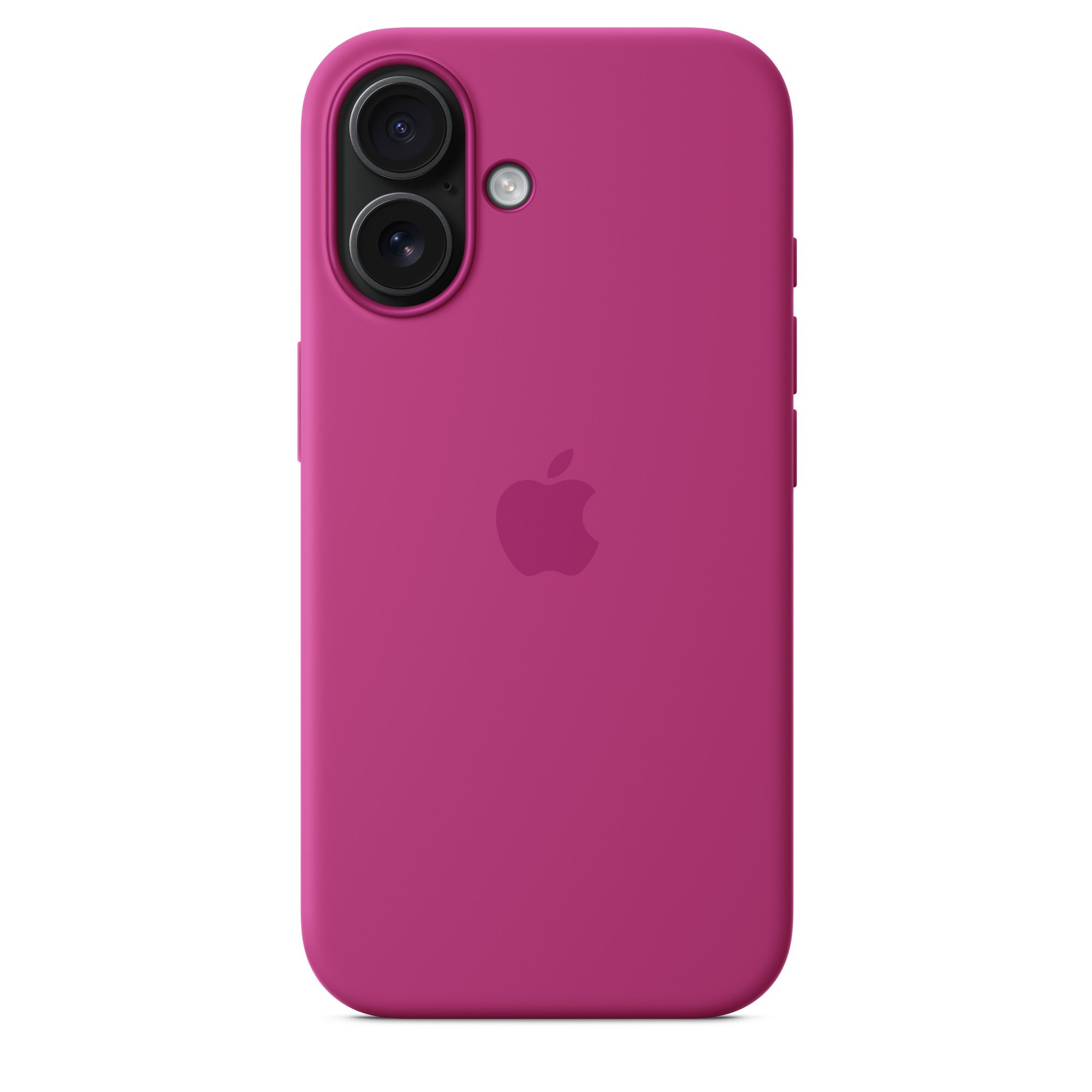Силиконовый чехол Apple iPhone 16 Silicone Case with MagSafe – Fuchsia (MYY53ZM/A)