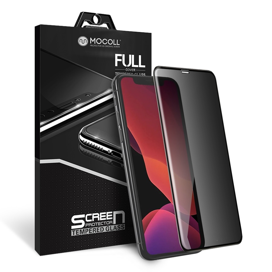 Защитное стекло MOCOll Golden Shield 2.5D Full Cover Black (Приватное) для iPhone Xr/11