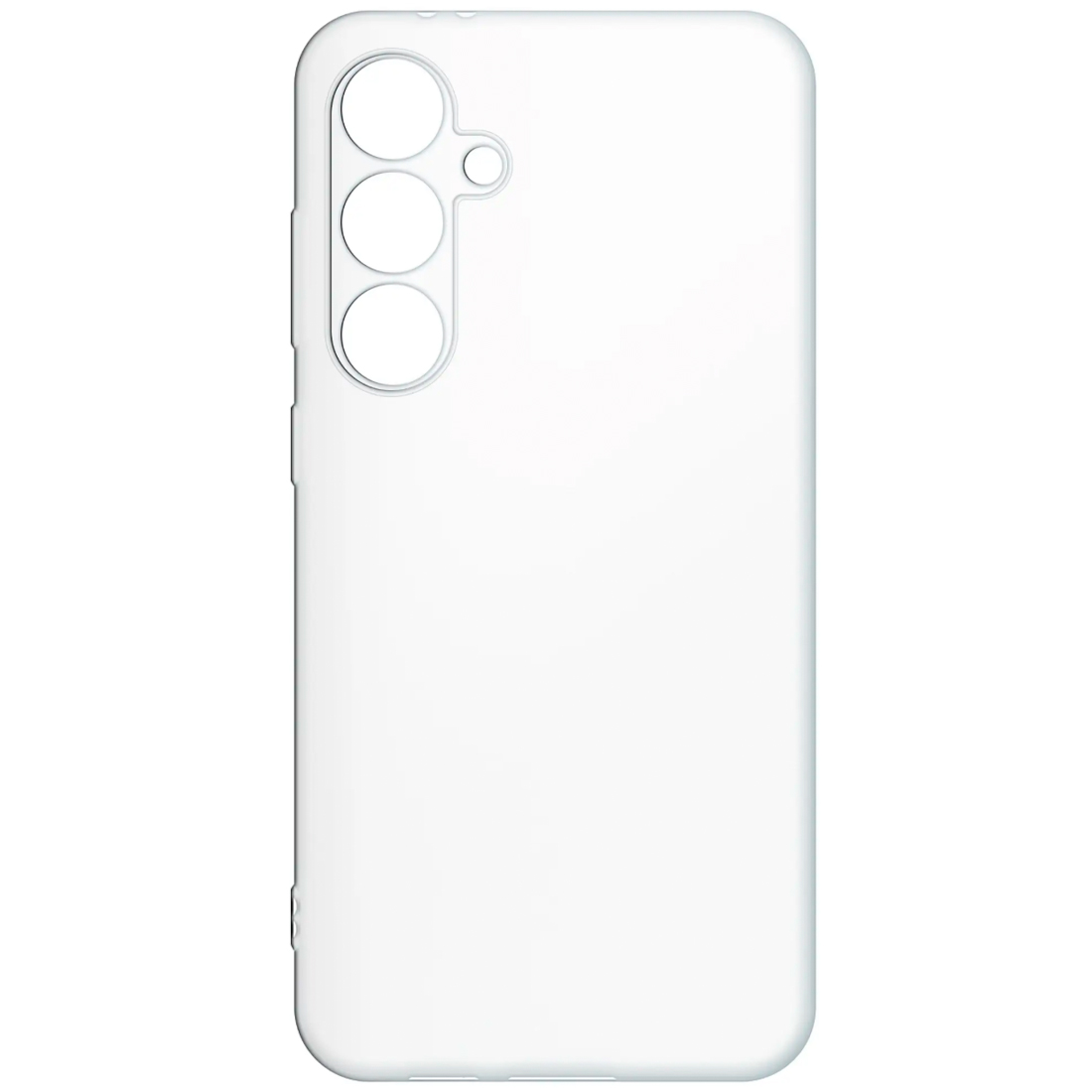 Силиконовый чехол для Samsung S24 FE (прозрачный)