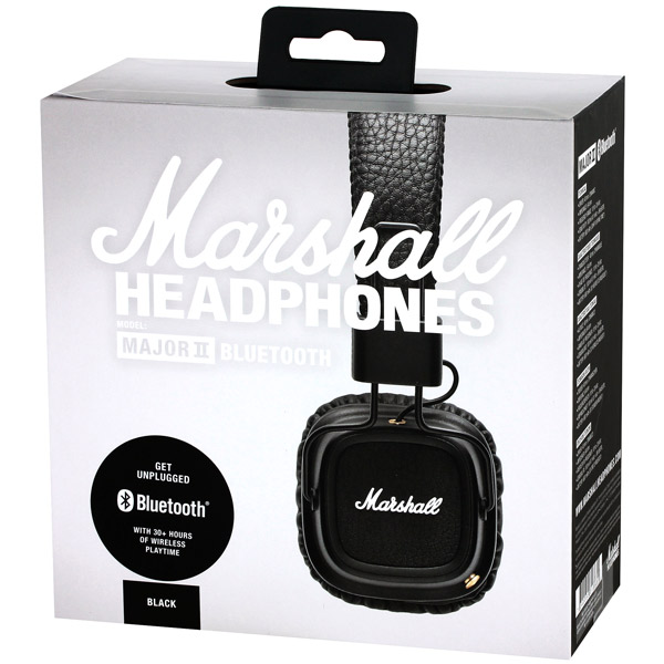 Беспроводные наушники Marshall Major II Bluetooth Black