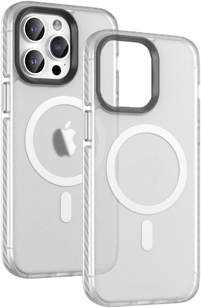 Чехол Gurdini Nano Series with Magsafe White для iPhone 15 Pro Max