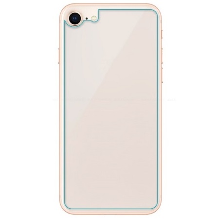 Закалённое защитное стекло заднее для iPhone 7/iPhone 8