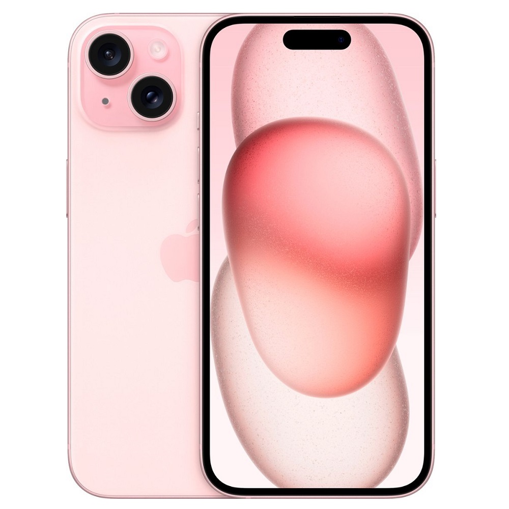 Смартфон Apple iPhone 15 256GB Pink (nano SIM + eSIM) (A3089/A3090)