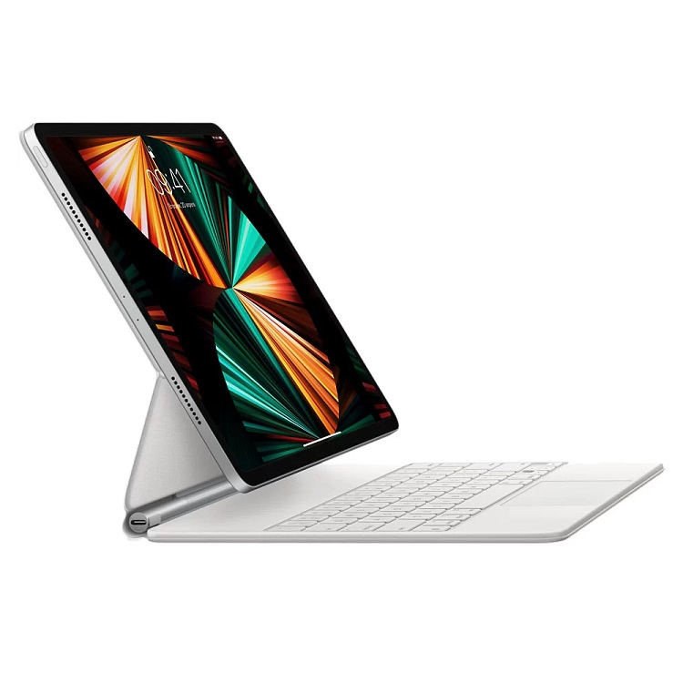 Чехол-клавиатура Apple Magic Keyboard для iPad Pro 12.9 (2020-2022)/Air 13 (2024/2025) White (MJQL3RS/A)