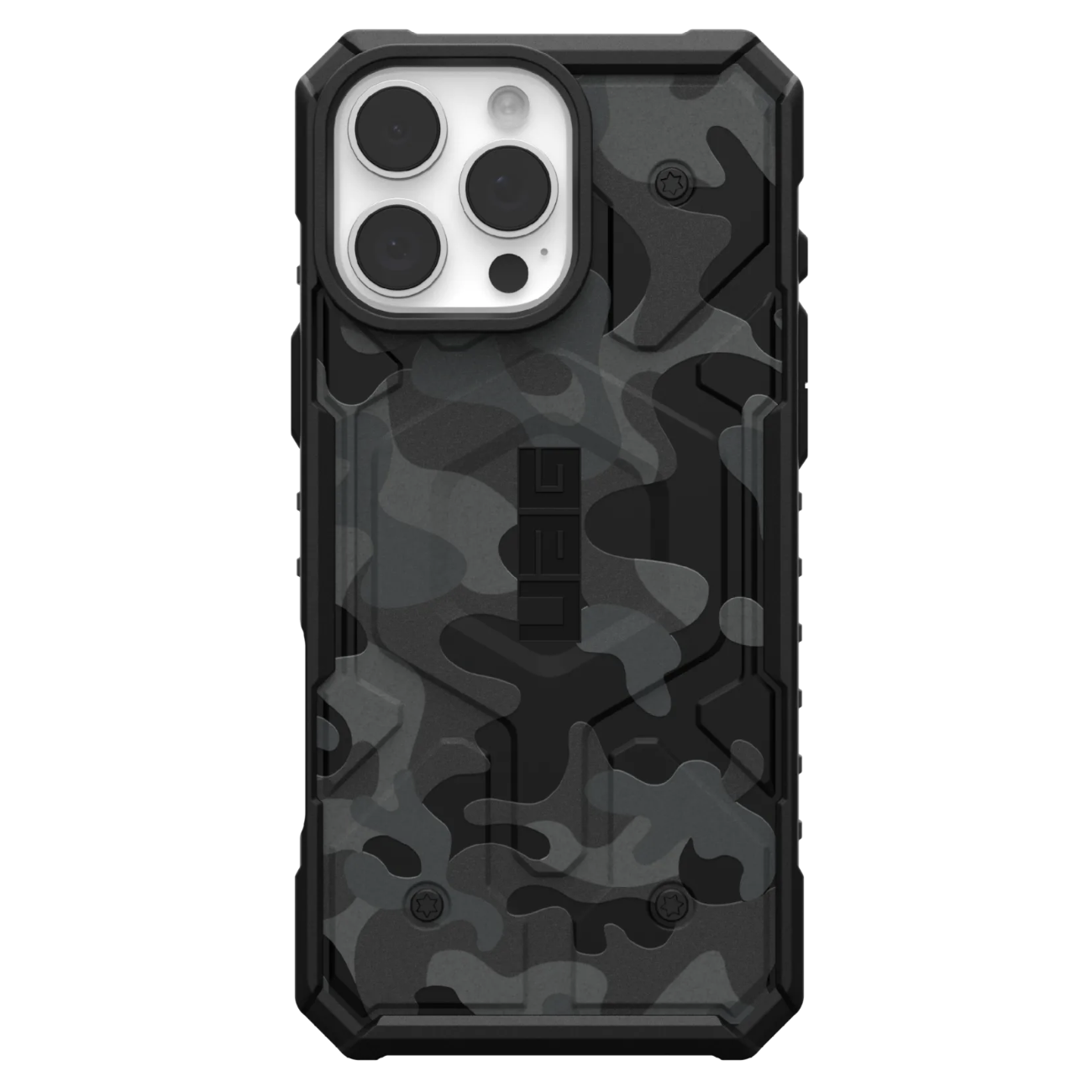 Противоударный защитный чехол UAG Pathfinder SE MagSafe для iPhone 16 Pro Max Black Midnight Camo
