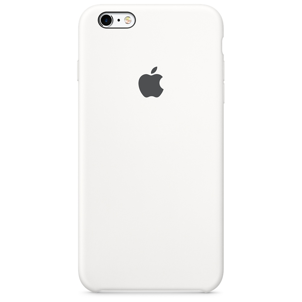 Силиконовый чехол Apple iPhone 6S Plus Silicone Case - White (MKXK2ZM/A) для iPhone 6 Plus/6S Plus