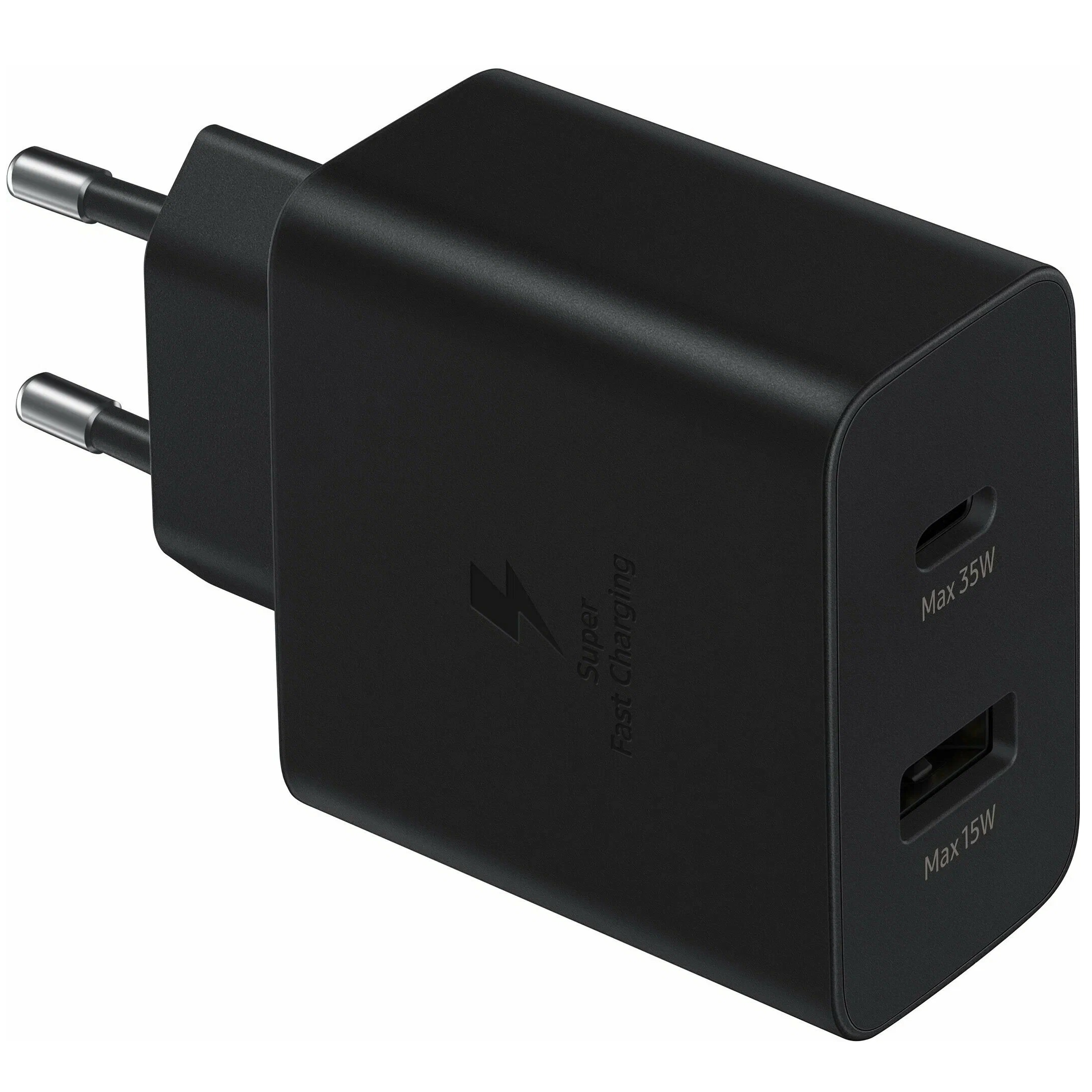 Сетевое зарядное устройство Samsung Adapter 35W Black (1xUSB-C, 1xUSB-A)