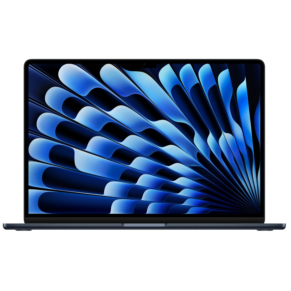 Ноутбук Apple MacBook Air 15 2024 M3 (15.3/2880x1864/8GB/256GB SSD/Apple graphics 10-core) Midnight (MRYU3)