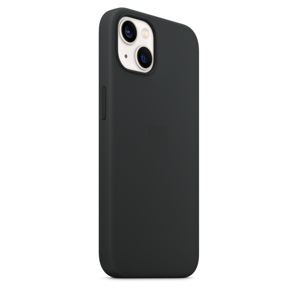 Силиконовый чехол Naturally Silicone Case with MagSafe Midnight для iPhone 13