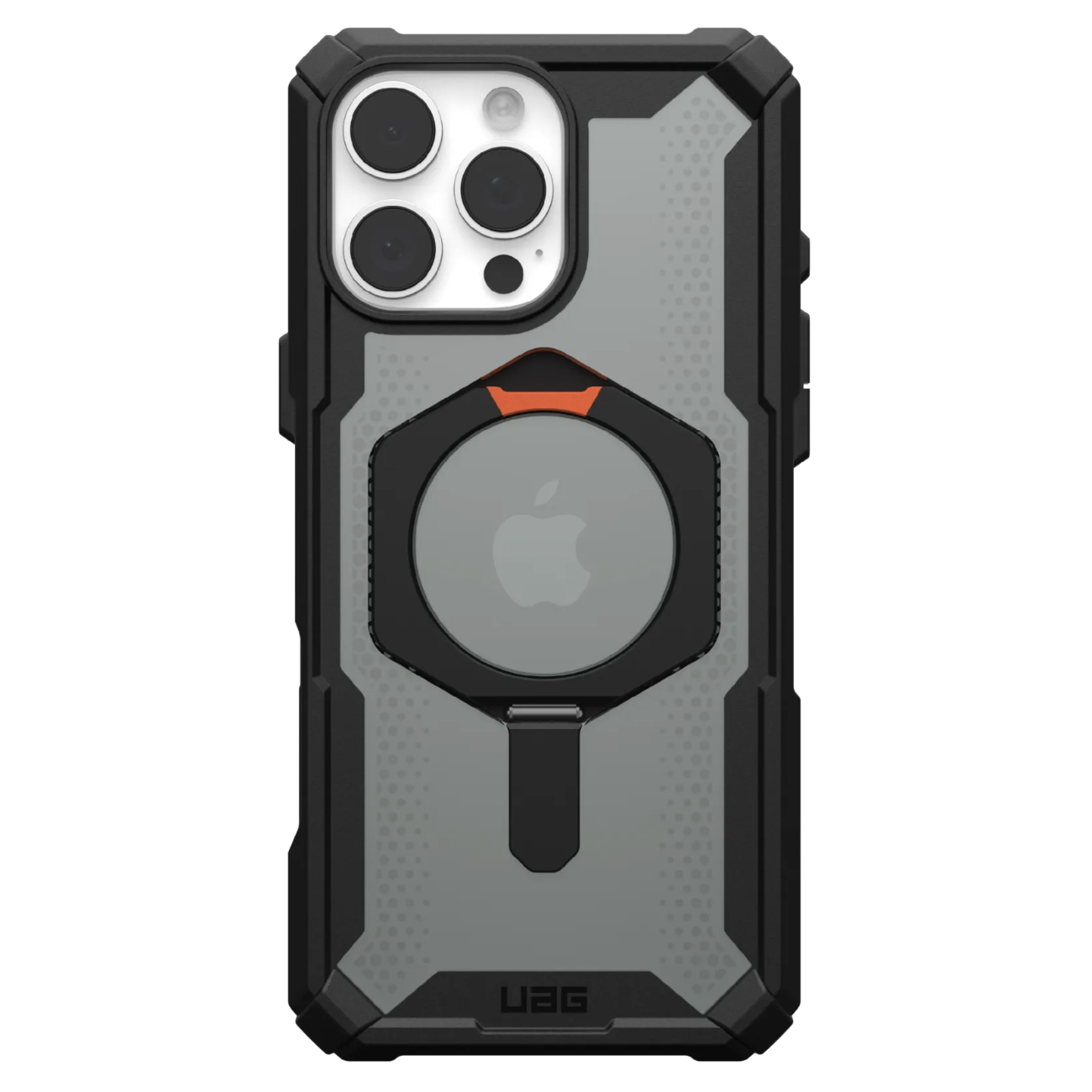 Противоударный защитный чехол UAG Plasma XTE MagSafe для iPhone 16 Pro Max Black/Orange
