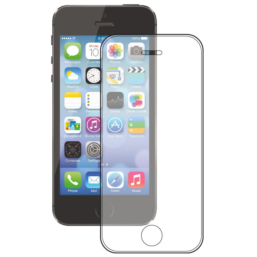 Защитное стекло MOCOll Black Diamond 2.5D Clear для 5S/iPhone SE