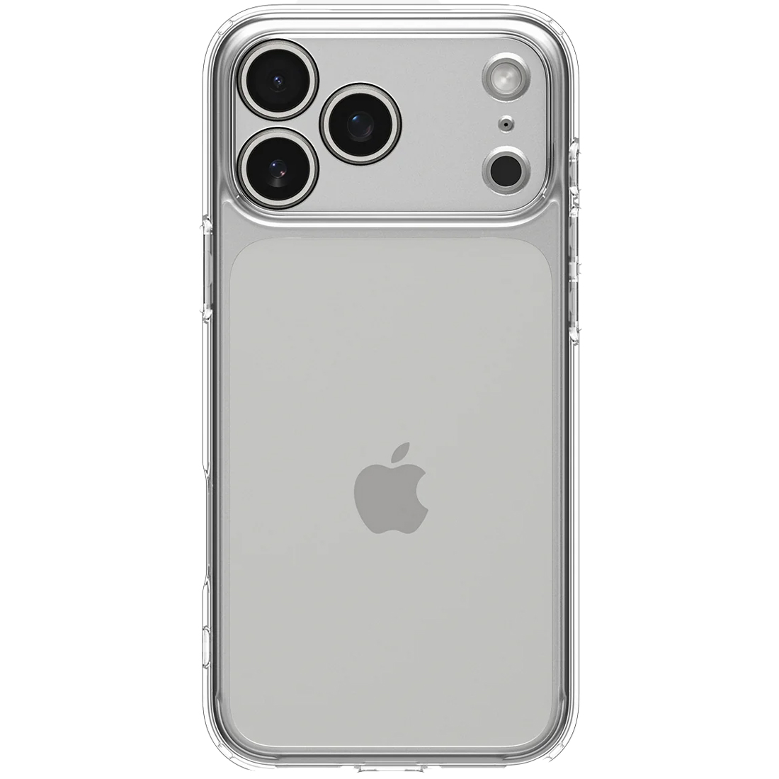 Силиконовый чехол прозрачный для iPhone 17 Pro