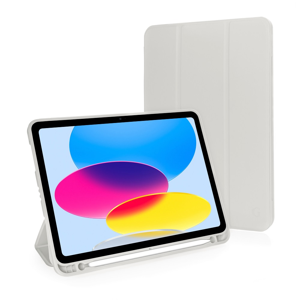 Чехол-книжка Gurdini Milano Series (pen slot) для iPad 10.9 (2022)/11 (2025 A16) Stone