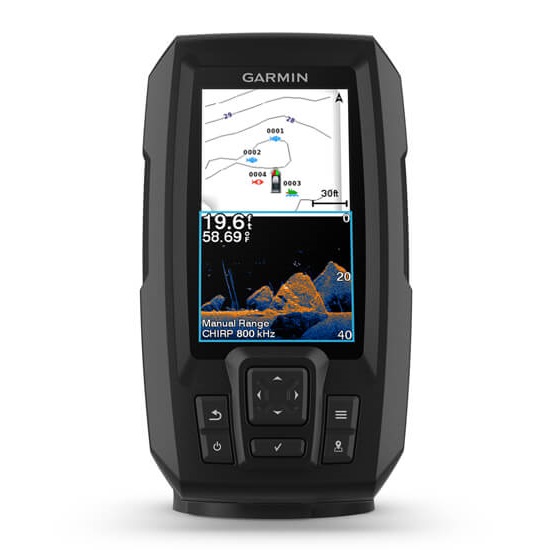 Эхолот Garmin STRIKER Vivid 4cv с датчиком GT20-TM (010-02553-01)