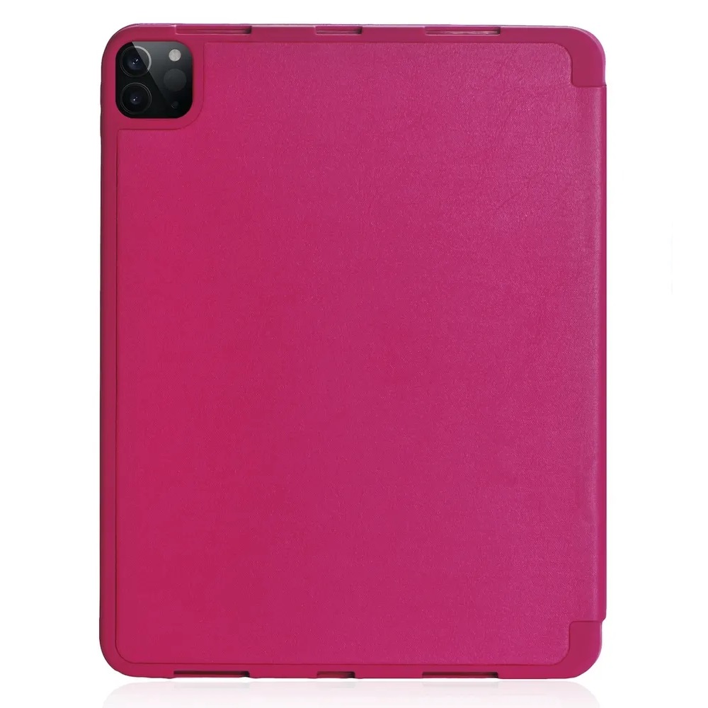 Чехол-книжка Gurdini Leather Series (pen slot) для iPad Pro 12.9 (2020-2022)/Air 13 (2024/2025) Rose Red