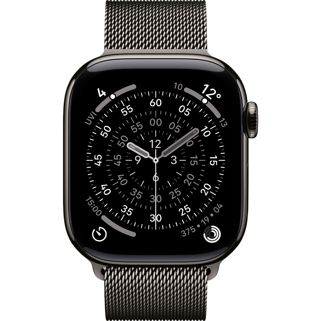 Умные часы Apple Watch Series 11 GPS + Cellular, 42mm Slate Titanium Case with Slate Milanese Loop