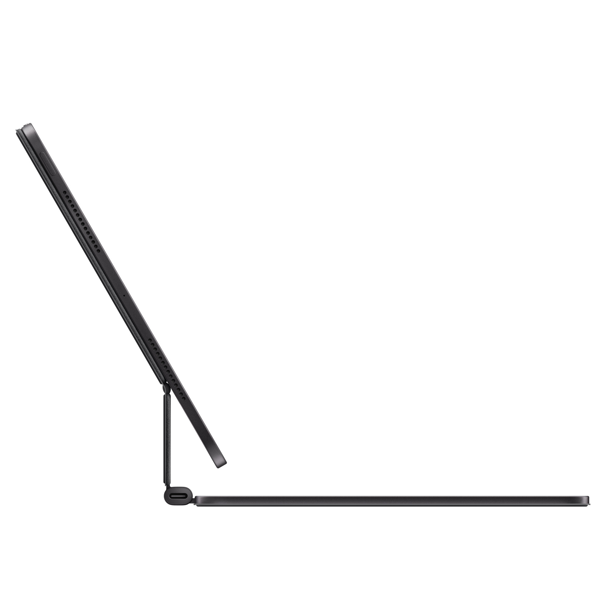 Чехол-клавиатура Apple Magic Keyboard для iPad Pro 11 (2024/2025) Black (MWR23) кириллица (лазерная гравировка) + QWERTY