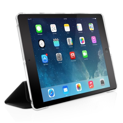 Чехол Macally Protective Hard-Shell Case Black для iPad Air
