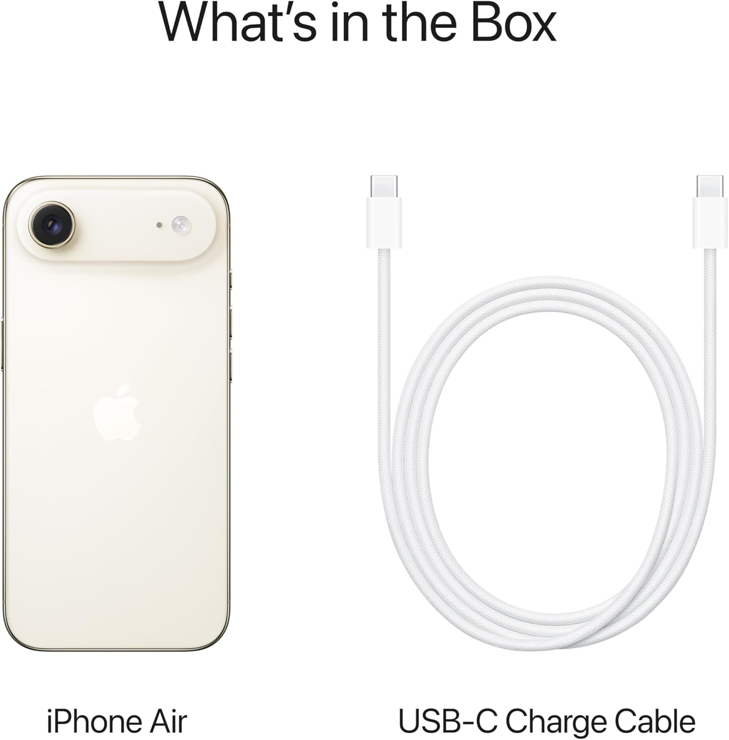 Смартфон Apple iPhone Air 256GB Light Gold (eSIM)