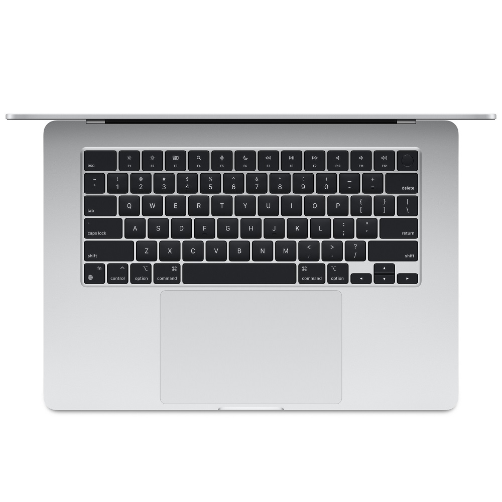 Ноутбук Apple MacBook Air 15 2024 M3 (15.3/2880x1864/16GB/256GB SSD/Apple graphics 10-core) Silver (MC9E4)