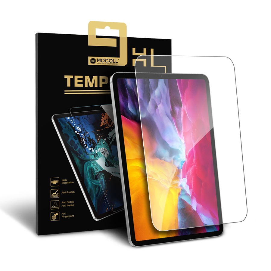 Защитное стекло MOCOll Golden Armor 2.5D Clear Full Cover для iPad Pro 12.9 (2018/2020)