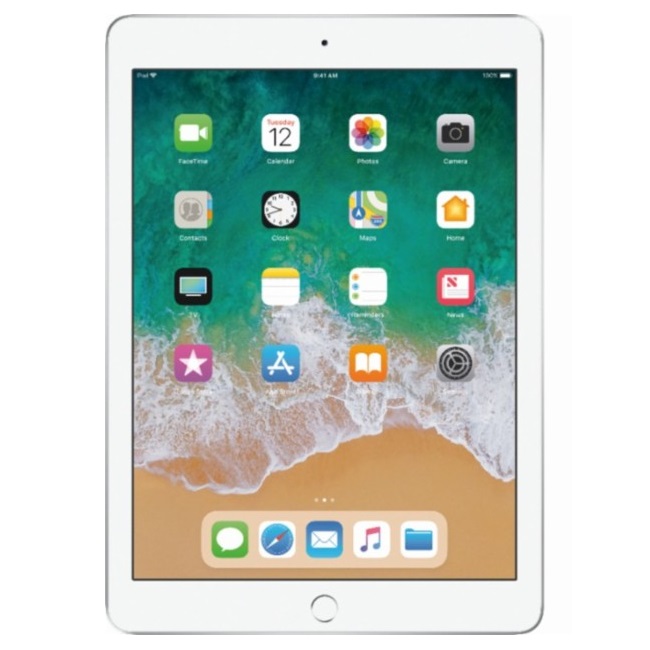Планшет Apple iPad (2018) 32Gb Wi-Fi Silver (MR7G2RU/A)