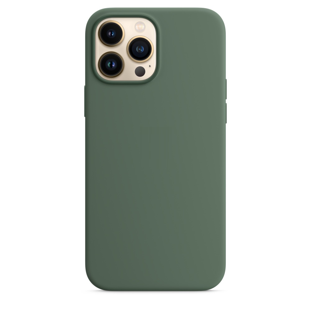 Силиконовый чехол Naturally Silicone Case with MagSafe Eucalyptus для iPhone 13 Pro Max