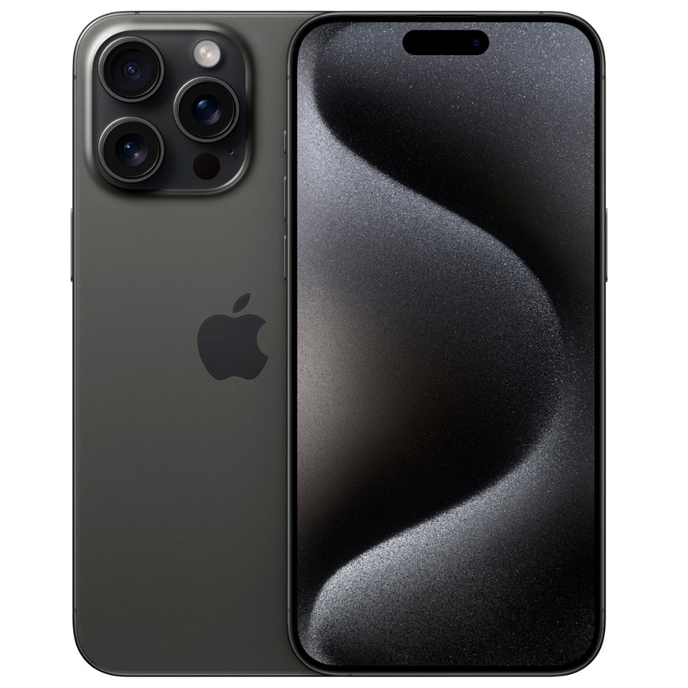 Смартфон Apple iPhone 15 Pro Max 256GB Black Titanium (nano SIM + eSIM) (A3105/A3106)