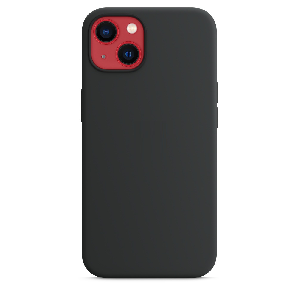 Силиконовый чехол Naturally Silicone Case with MagSafe Midnight для iPhone 13