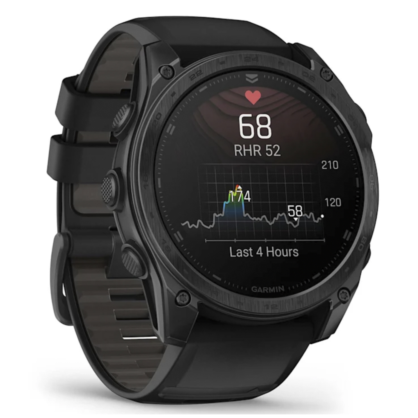 Умные часы Garmin tactix 8 – 51 mm AMOLED Includes Applied Ballistics Ultralight Solver (010-03406-01)