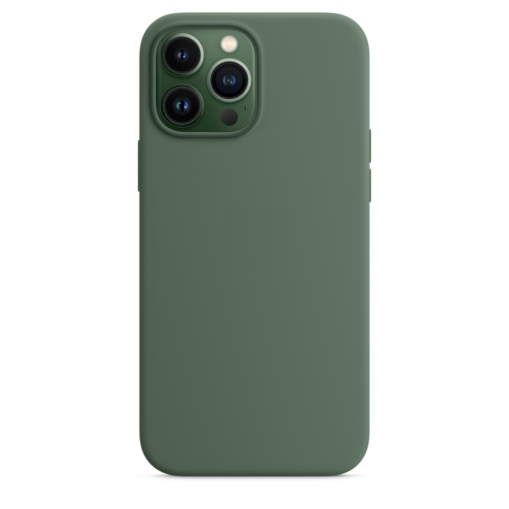 Силиконовый чехол Naturally Silicone Case with MagSafe Eucalyptus для iPhone 13 Pro Max