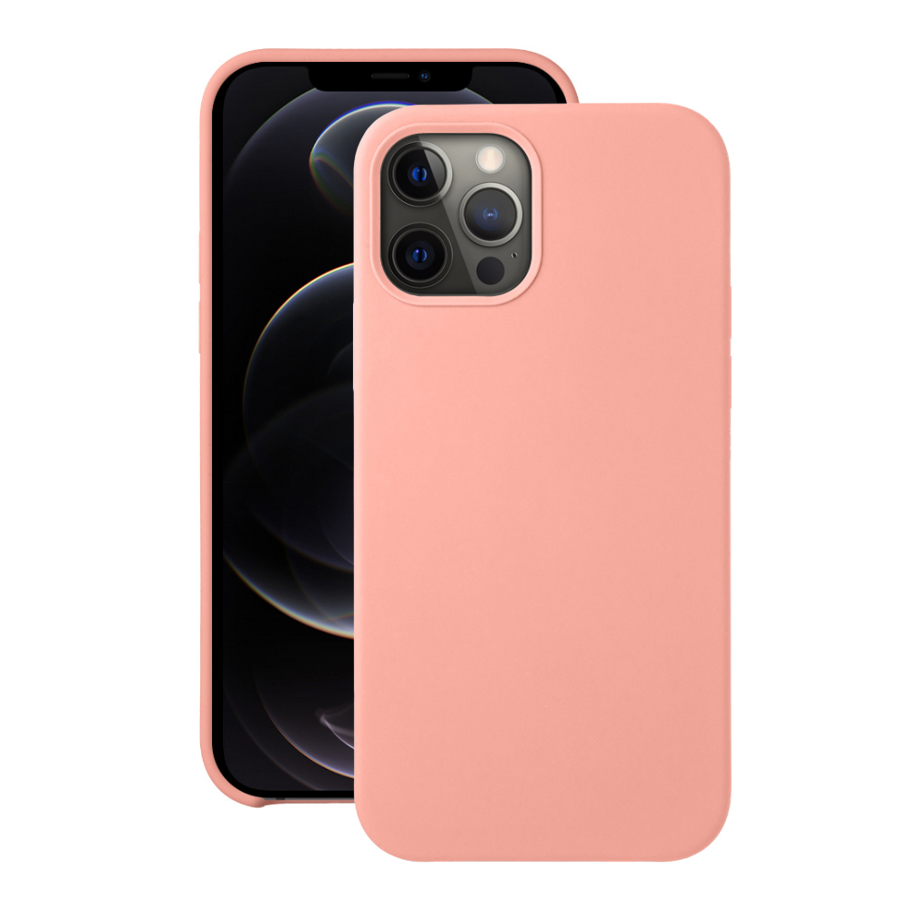 Чехол Deppa Liquid Silicone Case Pink (87711) для Apple iPhone 12/12 Pro
