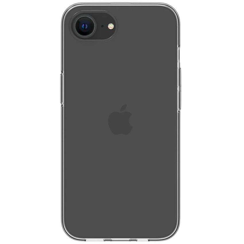 Силиконовый чехол прозрачный для iPhone 16e