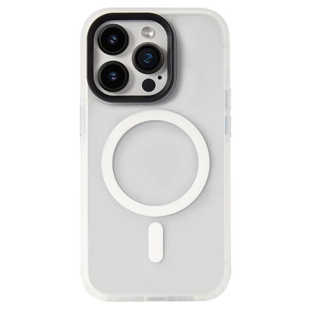 Чехол Gurdini Nano Series with Magsafe White для iPhone 15 Pro Max