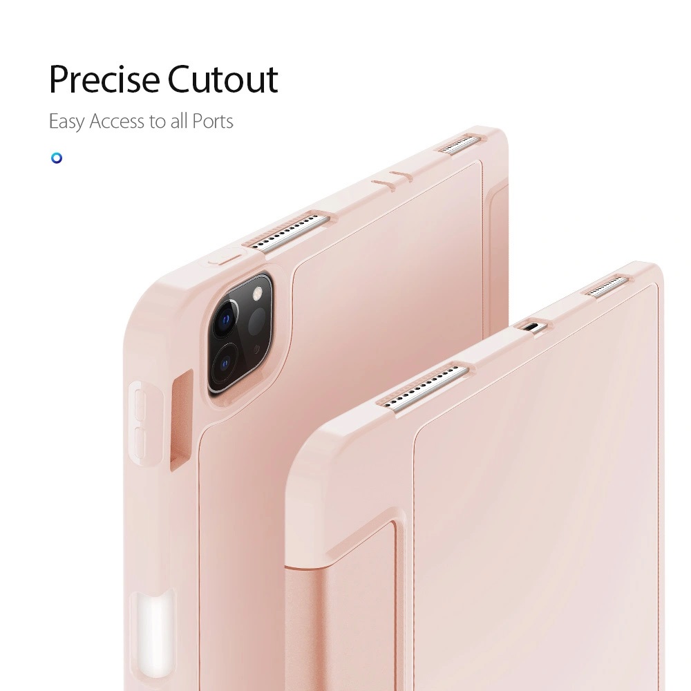 Чехол-книжка Dux Ducis для iPad Pro 11 (2020-2022) Osom Series Pink