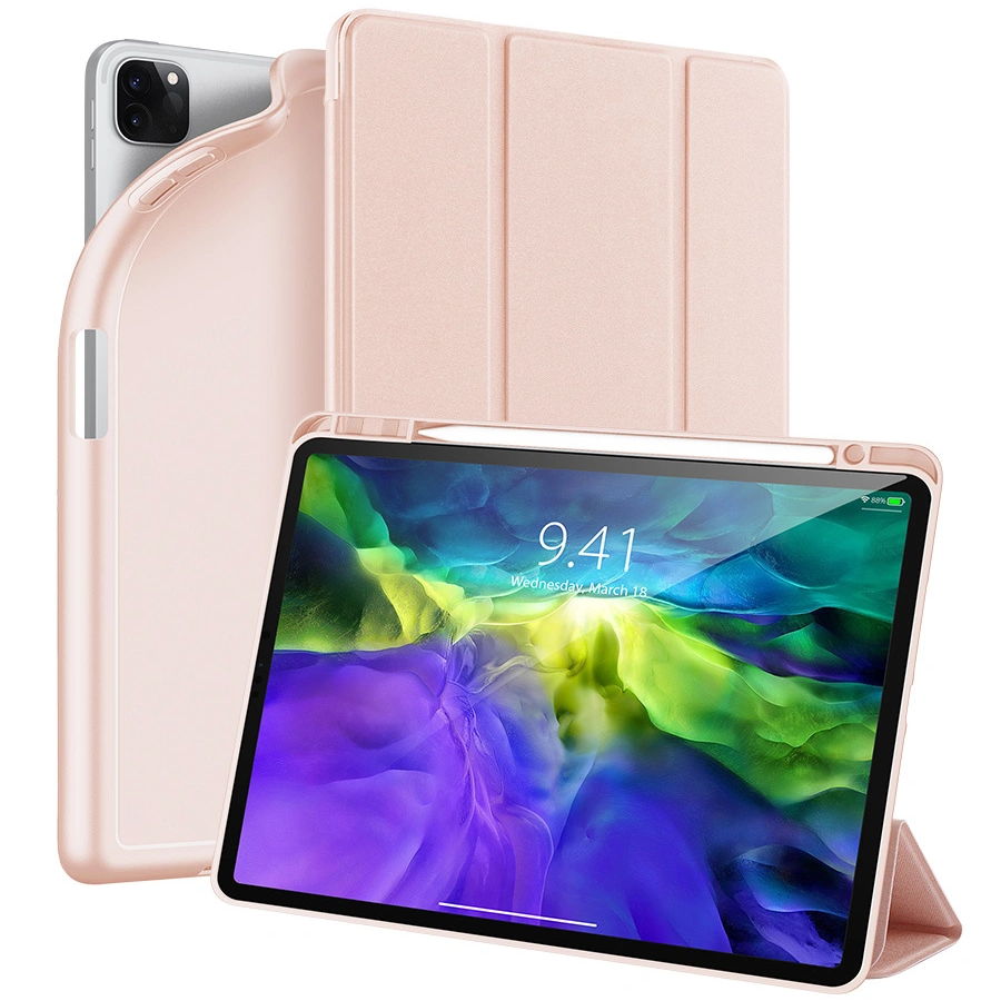 Чехол-книжка Dux Ducis для iPad Pro 11 (2020-2022) Osom Series Pink