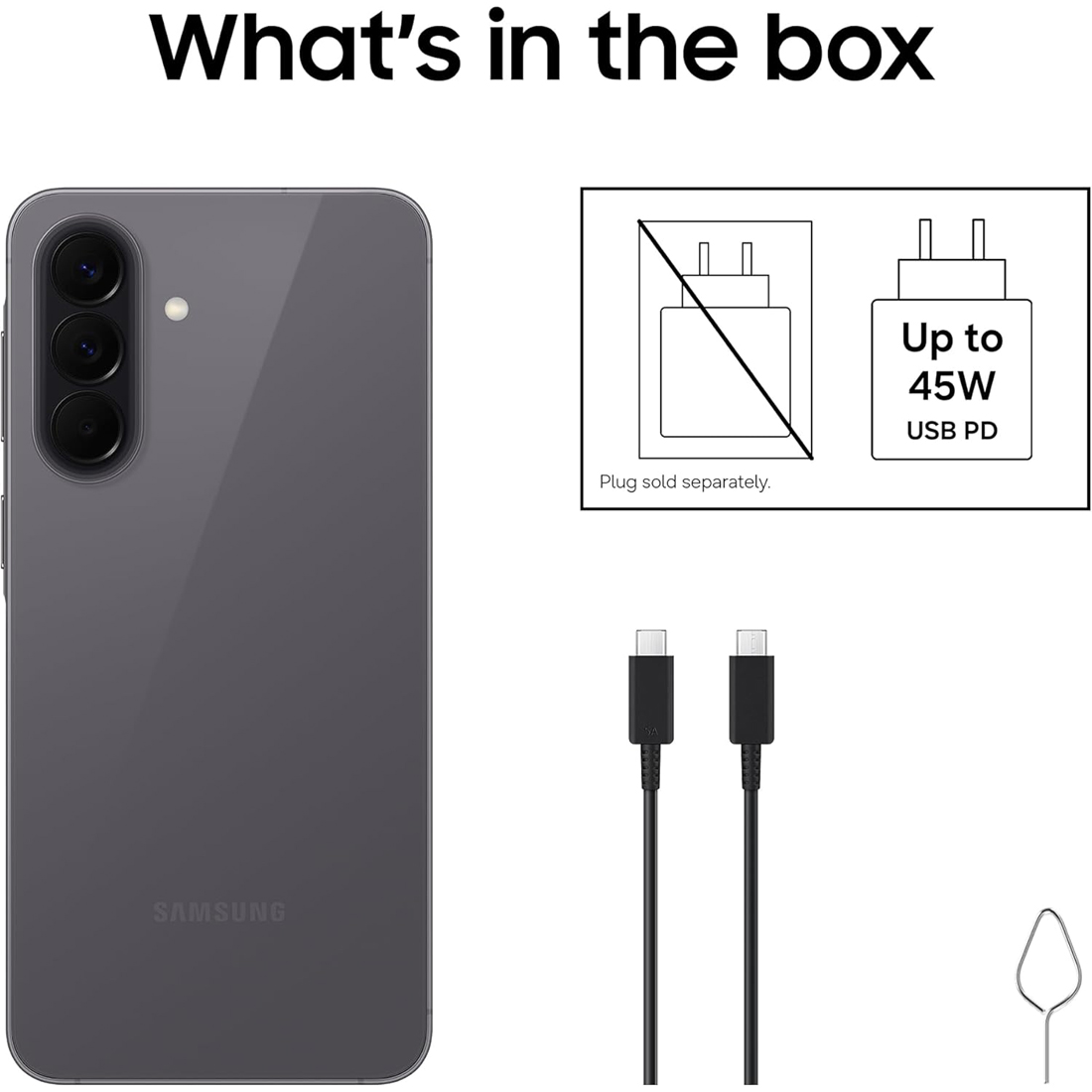 Смартфон Samsung Galaxy A57 5G 12/512GB Dual: nano SIM + eSIM Gray (SM-A576B)