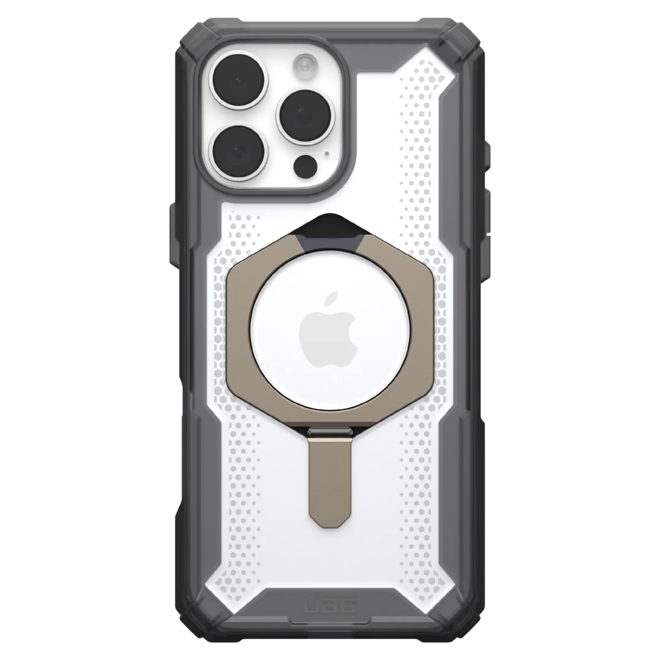 Противоударный защитный чехол UAG Plasma XTE MagSafe для iPhone 16 Pro Max Ash/Titanium